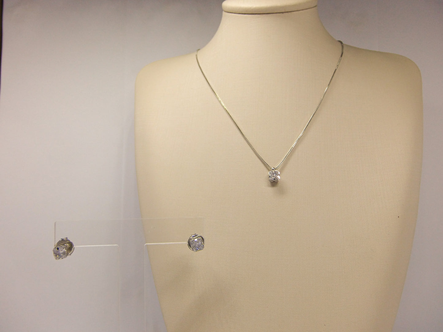 CONJUNTO QUADRADO CRISTAL PLATINA