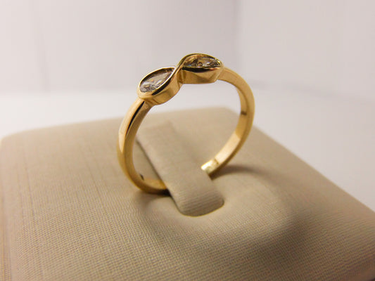 ANEL INFINITO ZIRCÔNIA