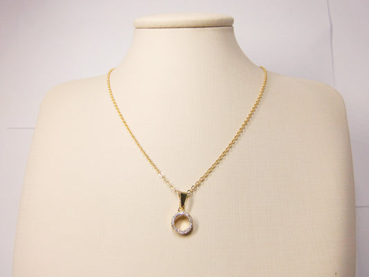 COLAR CÍRCULO ZIRCÔNIA