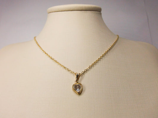 COLAR CORAÇÃO ZIRCÔNIA AM