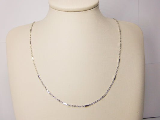 COLAR TRAÇO PLATINA 70