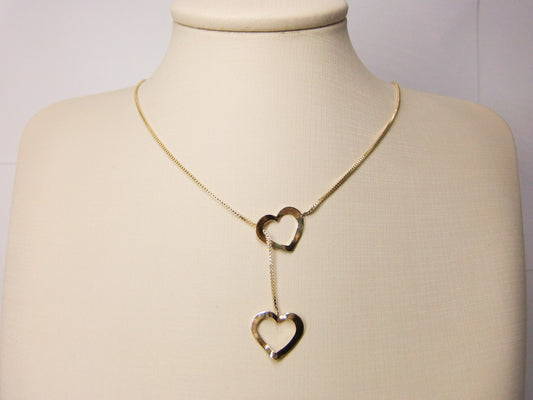 COLAR GRAVATA CORAÇÃO VAZADO